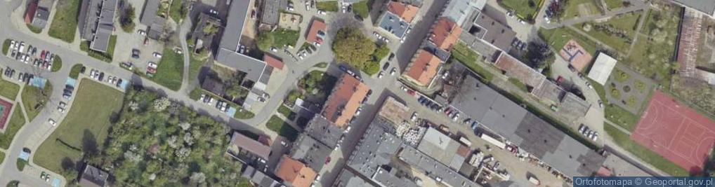 Zdjęcie satelitarne Młyńska ul.