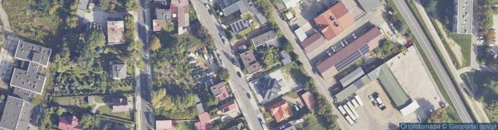 Zdjęcie satelitarne Młodzianowska ul.