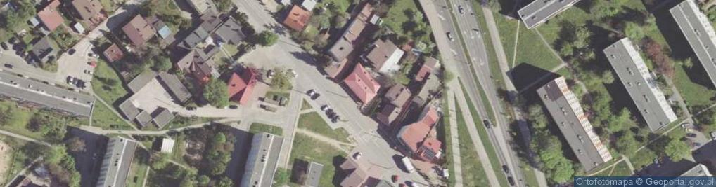 Zdjęcie satelitarne Młodzianowska ul.