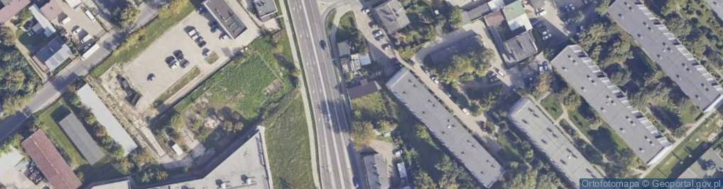 Zdjęcie satelitarne Młodzianowska ul.