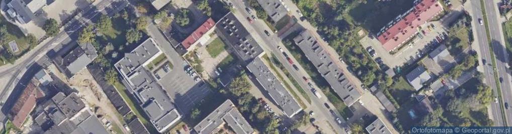 Zdjęcie satelitarne Młodzianowska ul.