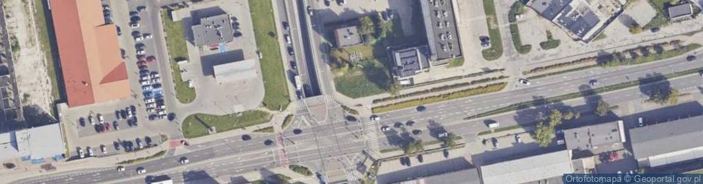 Zdjęcie satelitarne Młodzianowska ul.