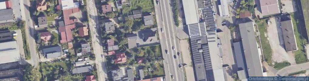 Zdjęcie satelitarne Młodzianowska ul.