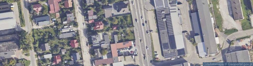 Zdjęcie satelitarne Młodzianowska ul.