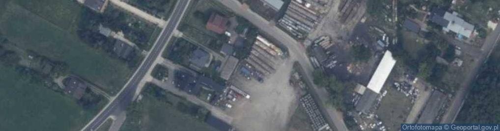Zdjęcie satelitarne Młyńska ul.