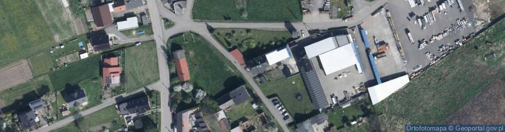 Zdjęcie satelitarne Młyńska ul.