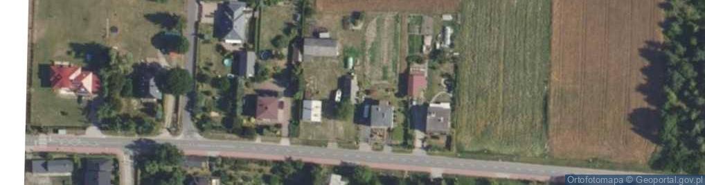 Zdjęcie satelitarne Młochowska ul.