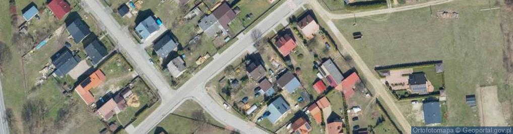 Zdjęcie satelitarne Młodej Polski ul.