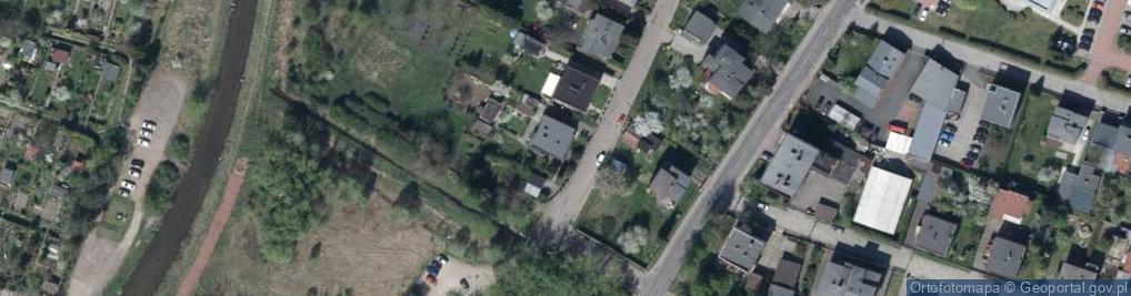 Zdjęcie satelitarne Młyńska ul.