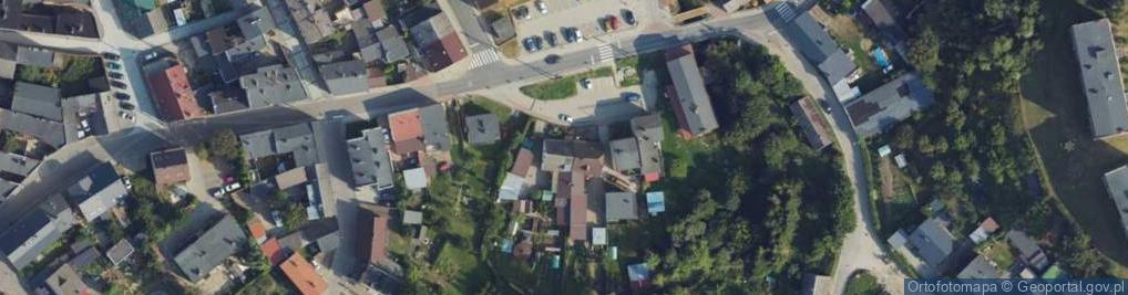 Zdjęcie satelitarne Młyńska ul.