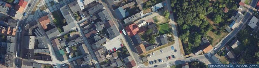 Zdjęcie satelitarne Młyńska ul.