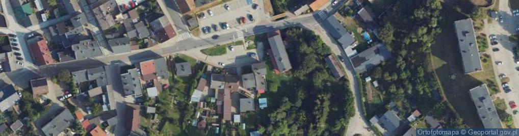 Zdjęcie satelitarne Młyńska ul.