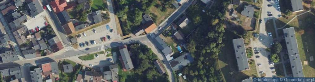 Zdjęcie satelitarne Młyńska ul.