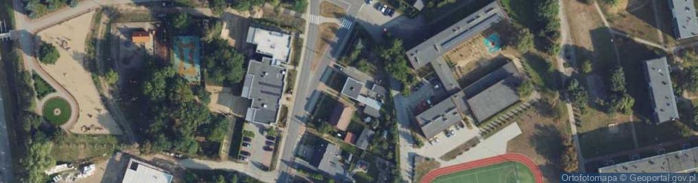 Zdjęcie satelitarne Młyńska ul.