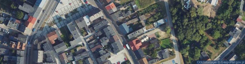 Zdjęcie satelitarne Młyńska ul.