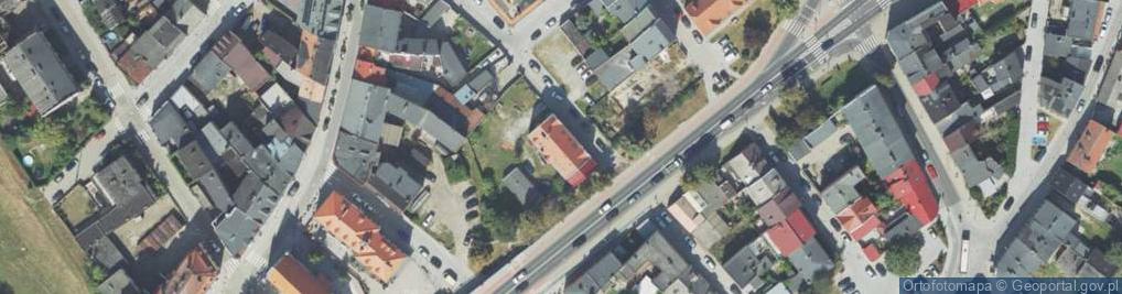 Zdjęcie satelitarne Młyńska ul.