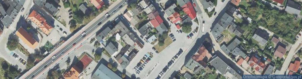 Zdjęcie satelitarne Młyńska ul.