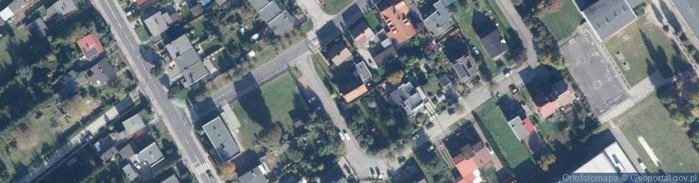 Zdjęcie satelitarne Młodych Przemysłowców ul.