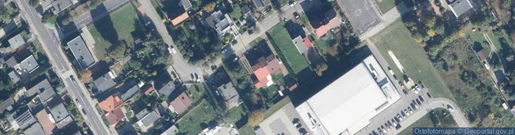 Zdjęcie satelitarne Młodych Przemysłowców ul.