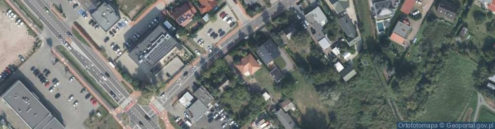 Zdjęcie satelitarne Młodzieżowa ul.