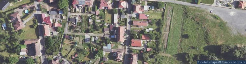Zdjęcie satelitarne Młyńska ul.