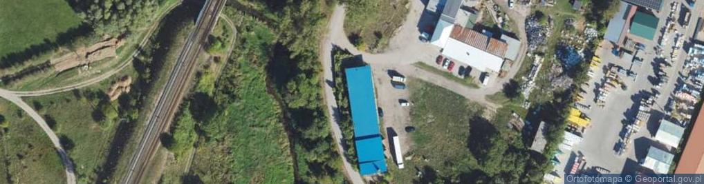 Zdjęcie satelitarne Młynarska ul.