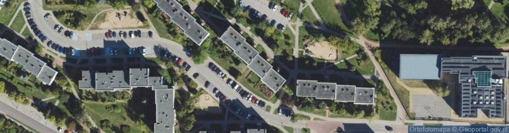 Zdjęcie satelitarne Młynarskiego Emila ul.