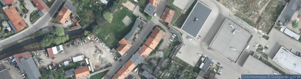 Zdjęcie satelitarne Młynarska ul.