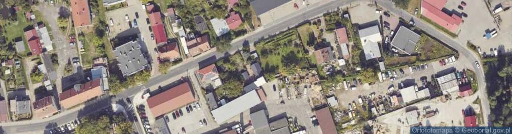Zdjęcie satelitarne Młyńska ul.