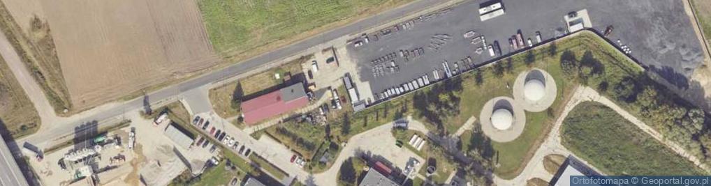 Zdjęcie satelitarne Młyńska ul.
