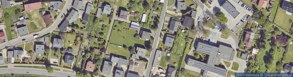 Zdjęcie satelitarne Młyńska ul.