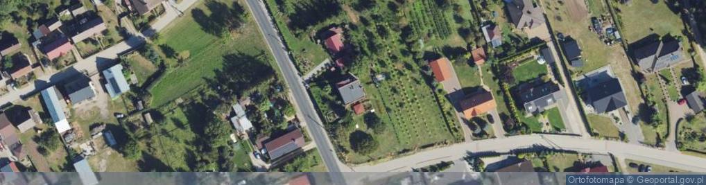 Zdjęcie satelitarne Młyńska ul.