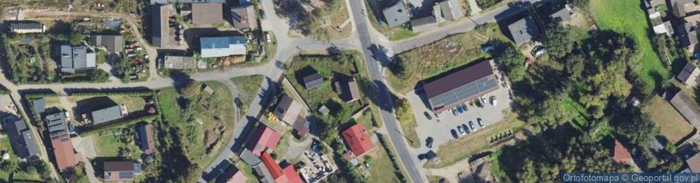 Zdjęcie satelitarne Młyńska ul.