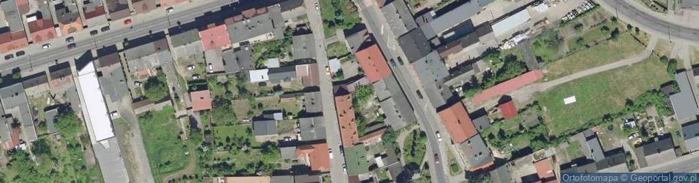 Zdjęcie satelitarne Młyńska ul.