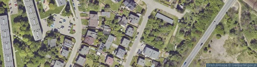 Zdjęcie satelitarne Młodości ul.