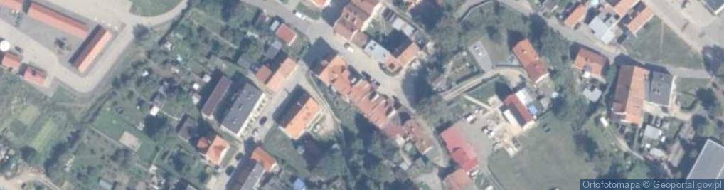Zdjęcie satelitarne Młyńska ul.