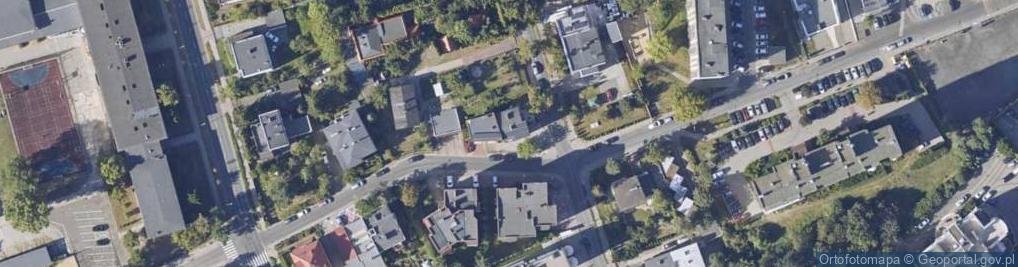 Zdjęcie satelitarne Młodzieżowa ul.