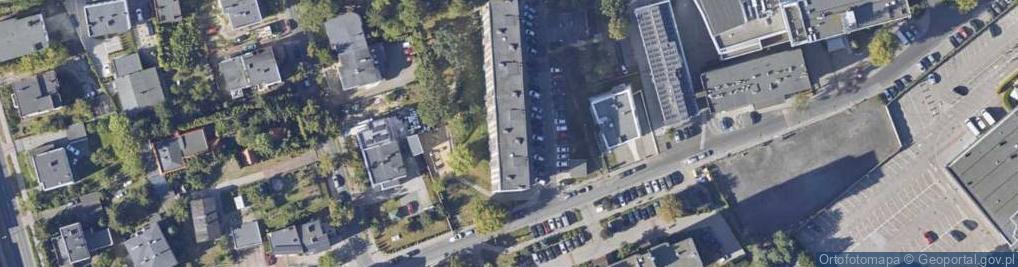 Zdjęcie satelitarne Młodzieżowa ul.