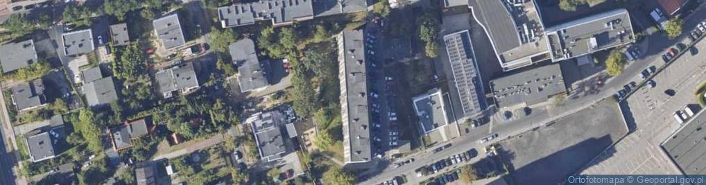 Zdjęcie satelitarne Młodzieżowa ul.