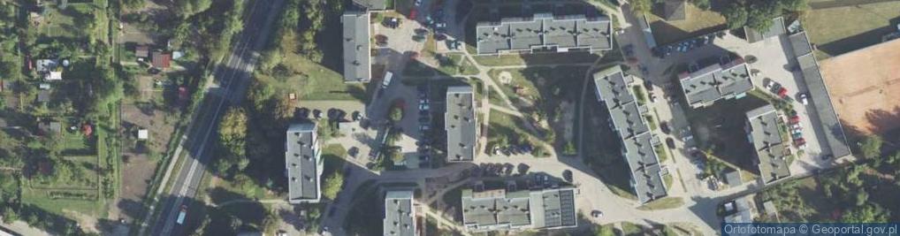 Zdjęcie satelitarne Młodych ul.