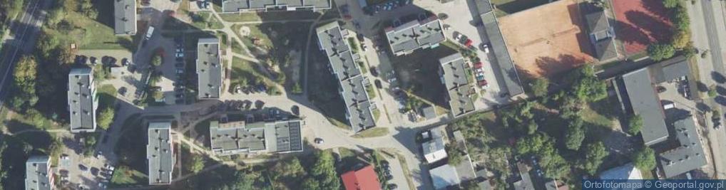 Zdjęcie satelitarne Młodych ul.