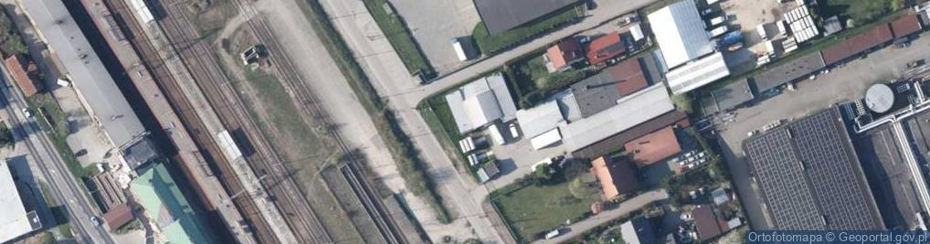 Zdjęcie satelitarne Młyńska ul.