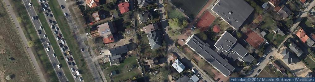 Zdjęcie satelitarne Młocarni ul.