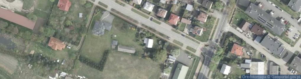 Zdjęcie satelitarne Młodzieżowa ul.