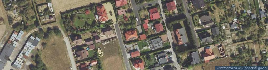 Zdjęcie satelitarne Młyńska ul.