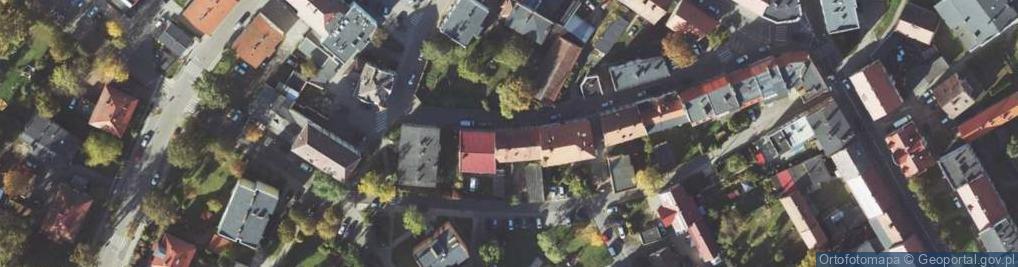 Zdjęcie satelitarne Młyńska ul.