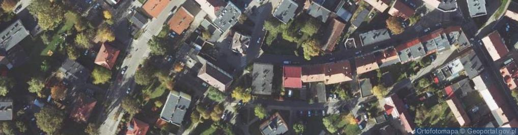 Zdjęcie satelitarne Młyńska ul.