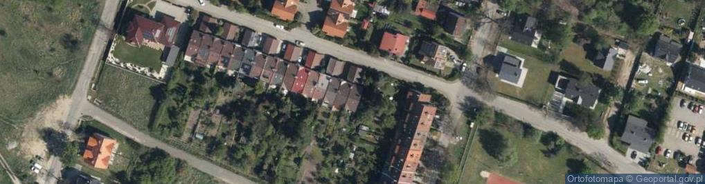 Zdjęcie satelitarne Młodzieżowa ul.