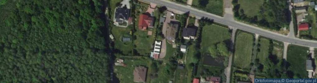 Zdjęcie satelitarne Młyńska ul.