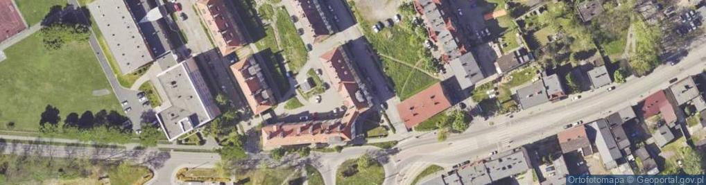 Zdjęcie satelitarne Młyńska ul.